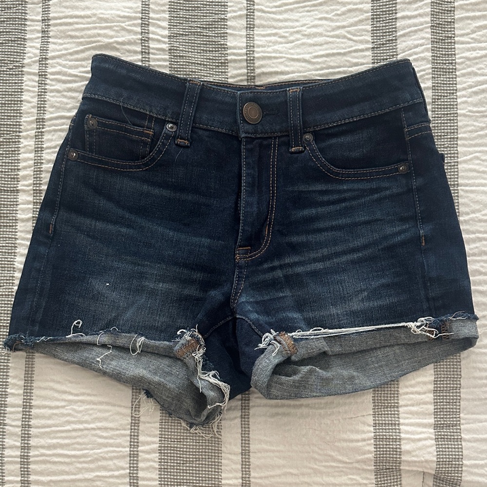 American Eagle Dark Blue Jean Shorts